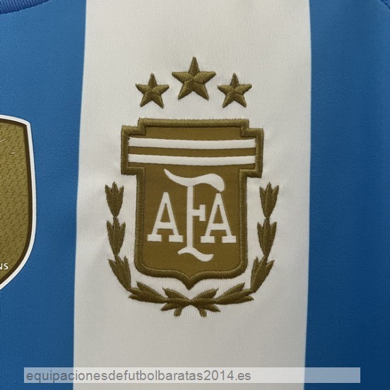 Nuevo Tailandia 1ª Camiseta Argentina 2024 Azul Blanco Baratas